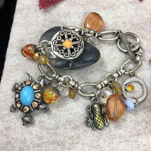 Vintage Boho Charm Bracelet - Picture 2 of 8
